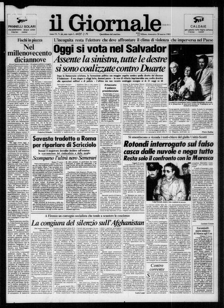 Il giornale nuovo : quotidiano del mattino